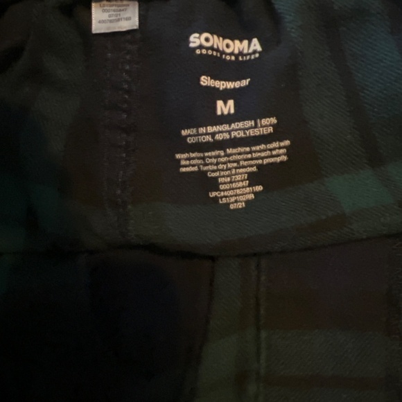 Plaid pajama pants - Picture 3 of 3